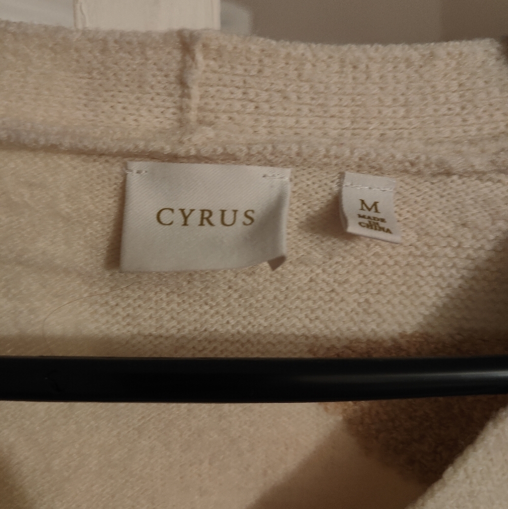 Tan Button Up Sweater - Picture 3 of 3